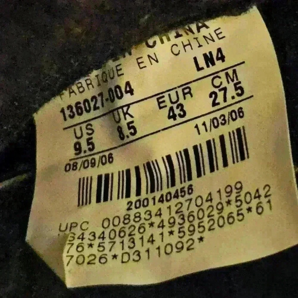 Nike Air Jordan Black Metalic Retro 5 136027-004 Mens Sz 9.5 VGUC - Picture 6 of 7